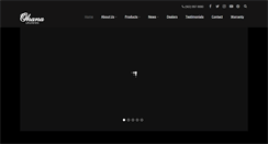 Desktop Screenshot of ohana-music.com